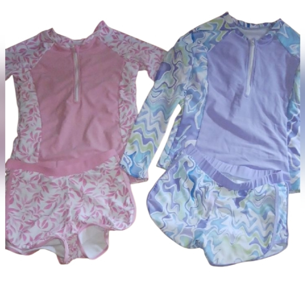 Kids Swim Set - Pink and Purple